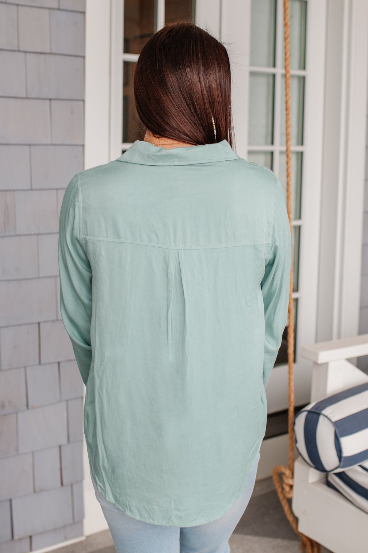 Blusa Confianza Inquebrantable en Azul Claro