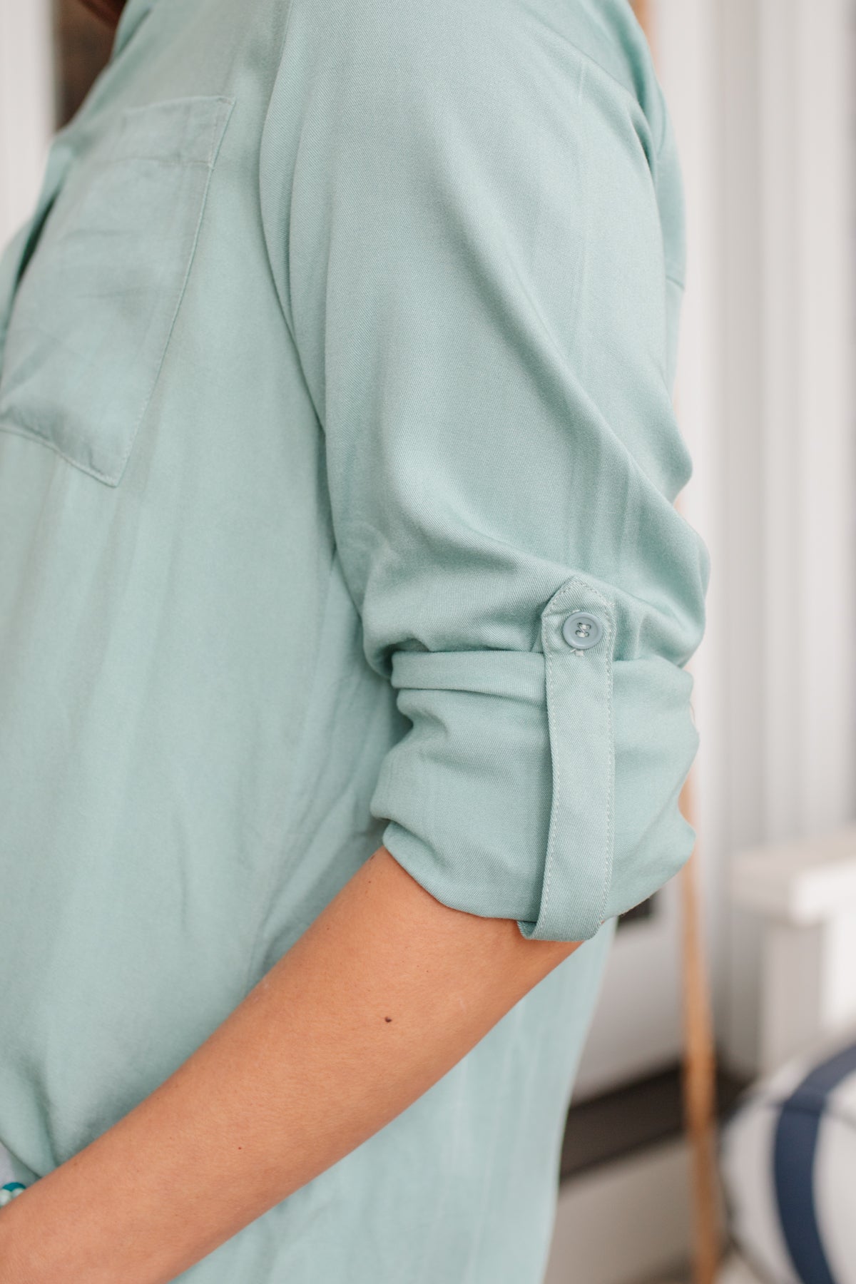 Blusa Confianza Inquebrantable en Azul Claro