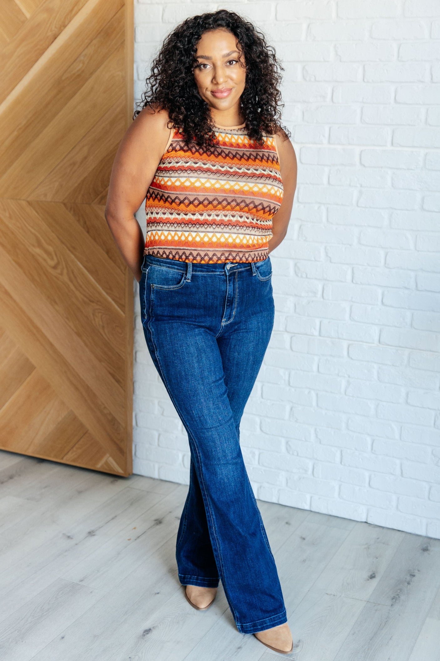 Camiseta de punto Up in My Feelings