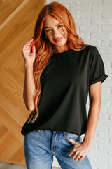 Camiseta Uptown Crew en negro