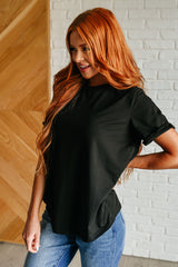 Camiseta Uptown Crew en negro