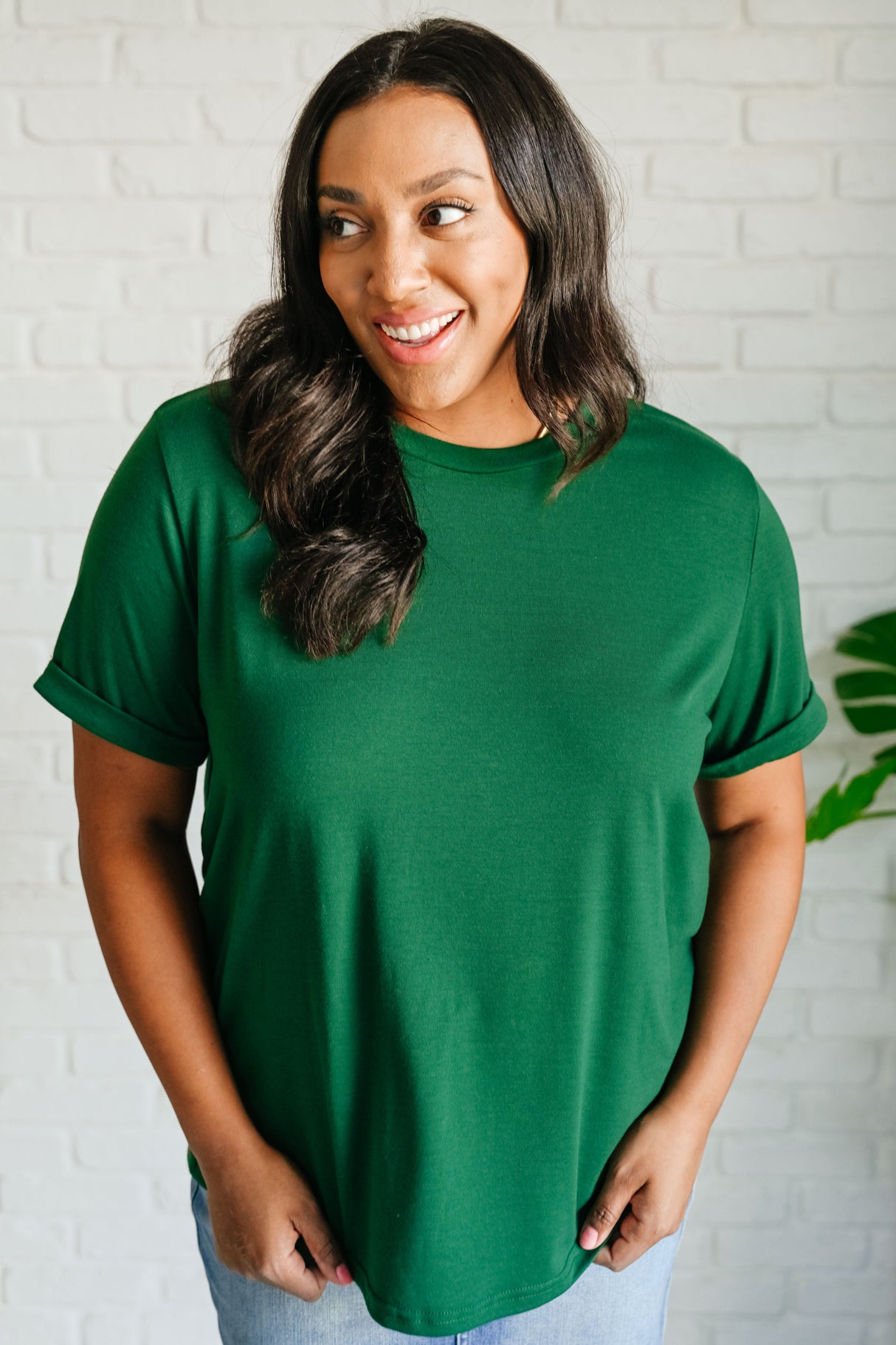 Camiseta Uptown Crew en verde