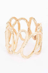 Alloy Casting Stretch Bracelet
