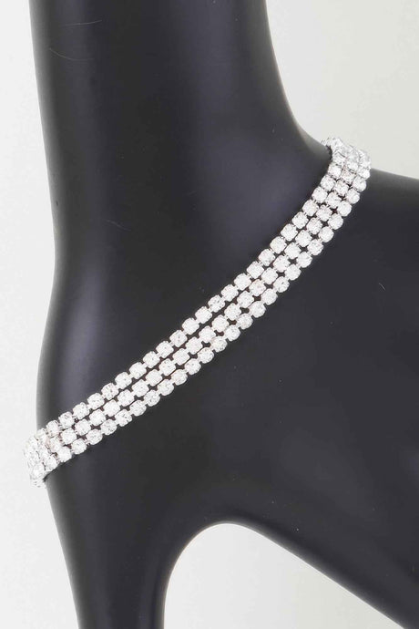 Triple Cubic Jewel Bracelet