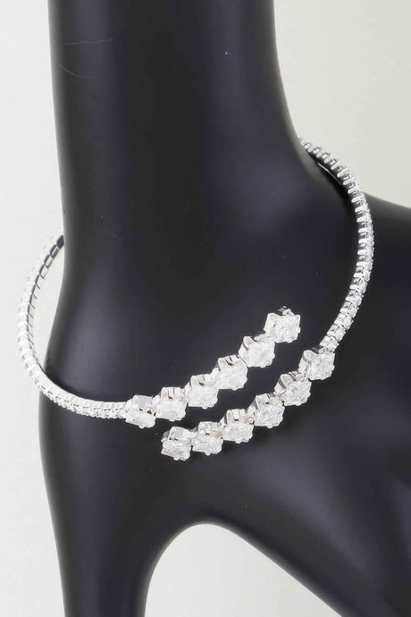 Jeweled Shiny Star Wrap Bracelet