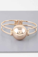 Statement Sphere Cuff Bracelet