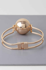 Statement Sphere Cuff Bracelet