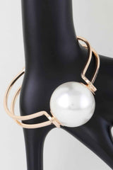 Statement Sphere Cuff Bracelet