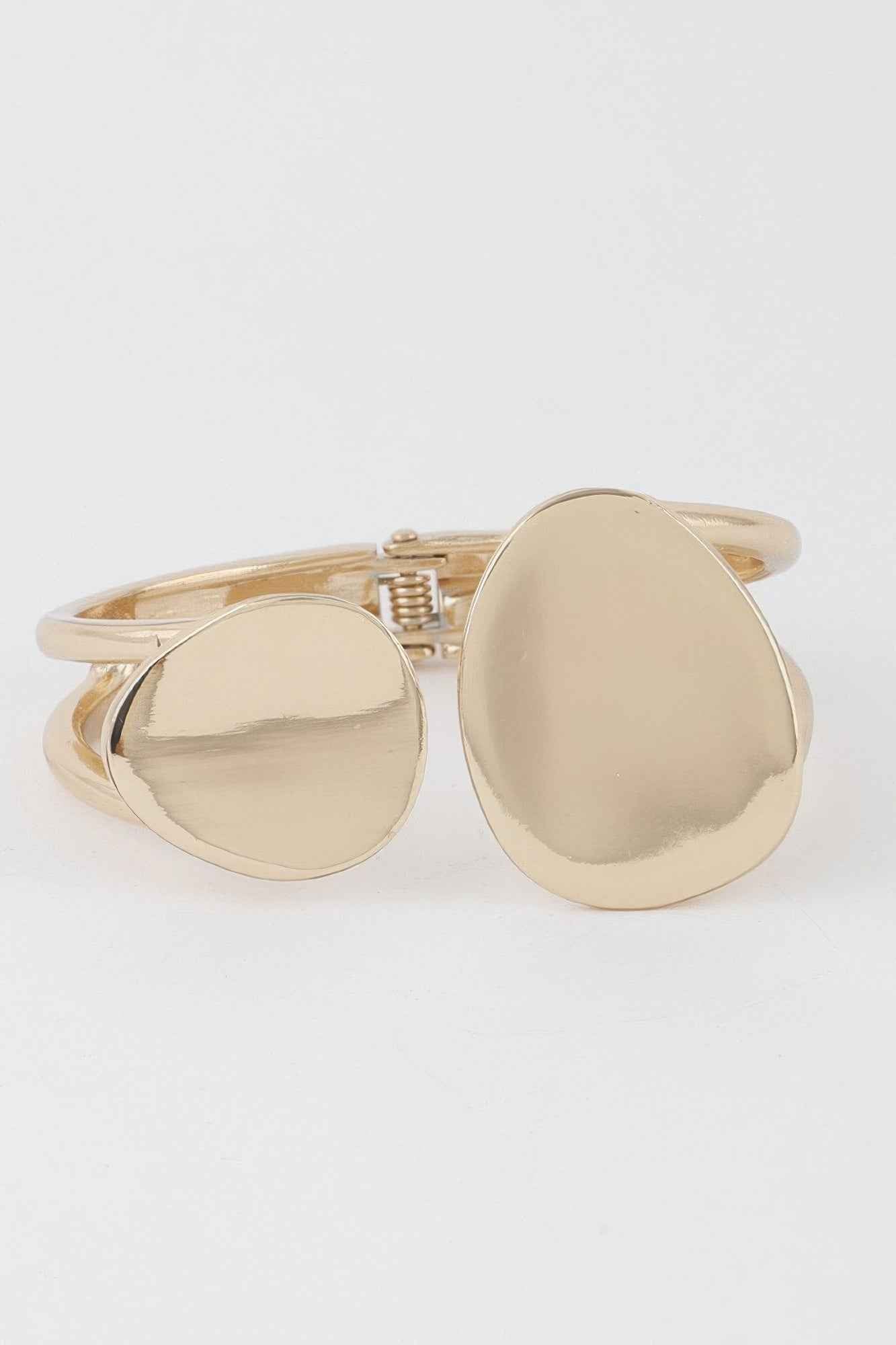 Flat Stone Wrap Bracelet