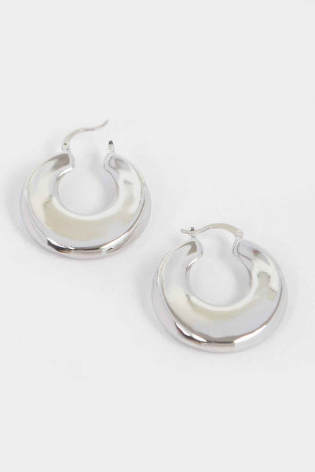 Vintage Gold Dip Metal Earring