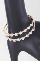 Double Cubic Zirconia Bracelet