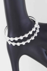 Double Cubic Zirconia Bracelet