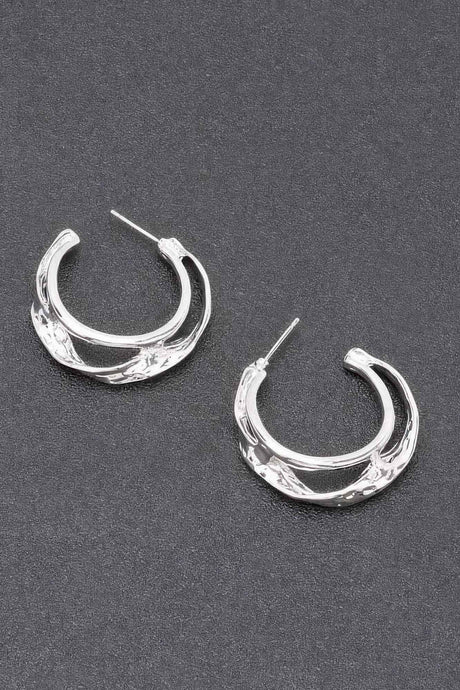 Gold Plated Metal Earring