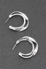 Gold Plated Metal Earring