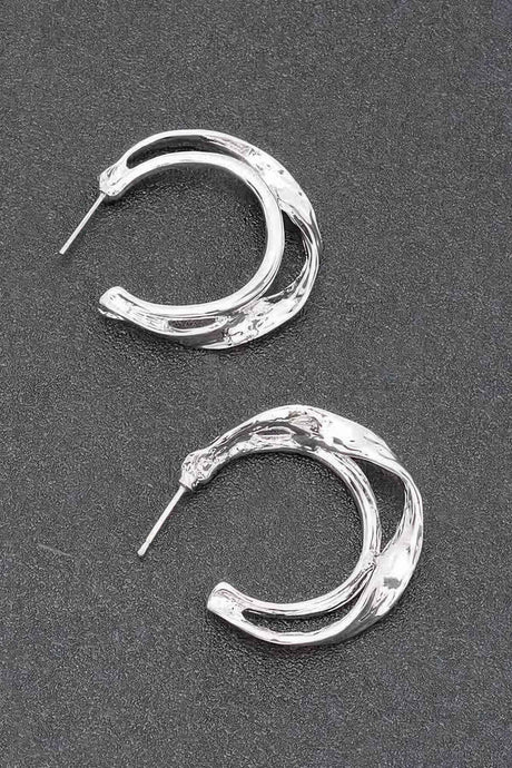 Gold Plated Metal Earring