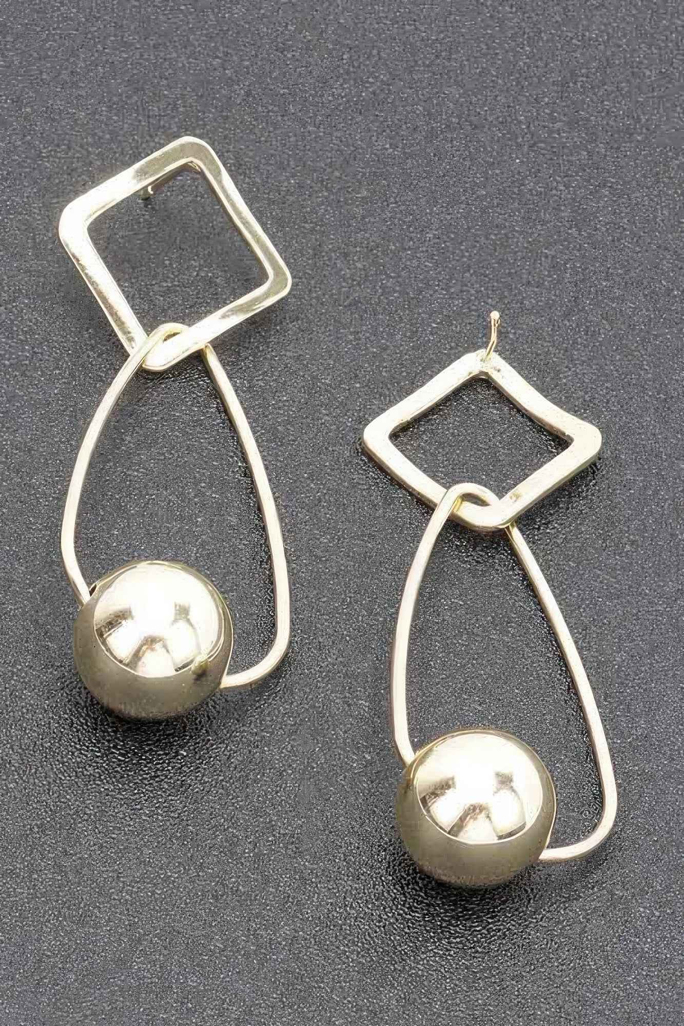Gold Plated Metal Earring