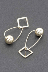 Gold Plated Metal Earring