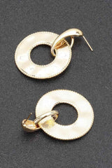 Gold Plated Metal Earring