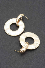 Gold Plated Metal Earring