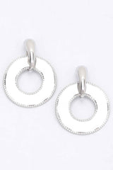 Gold Plated Metal Earring