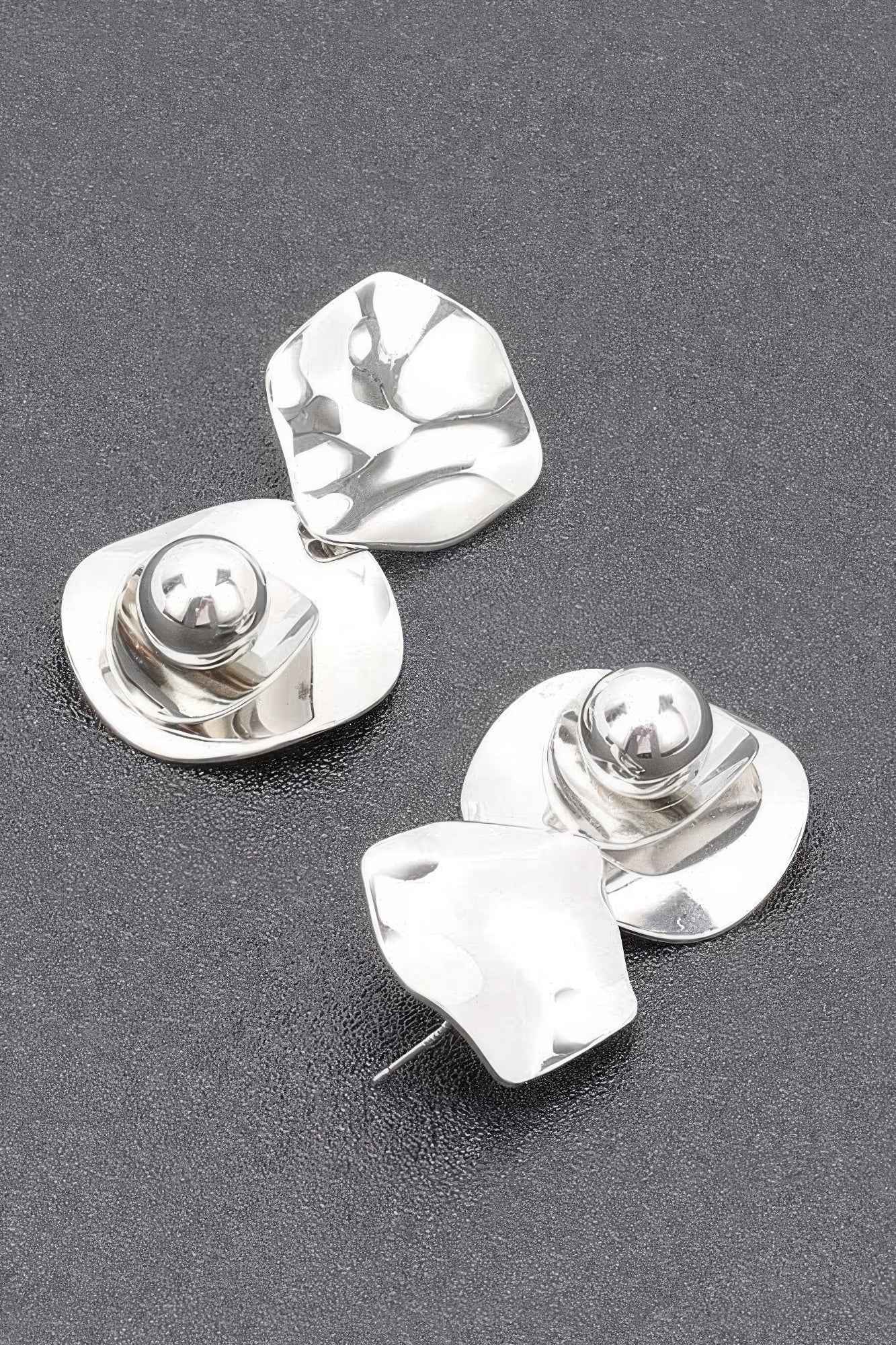 Gold Plated Metal Earring