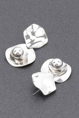 Gold Plated Metal Earring