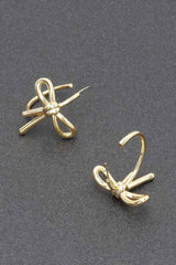 Gold Plated Metal Earring