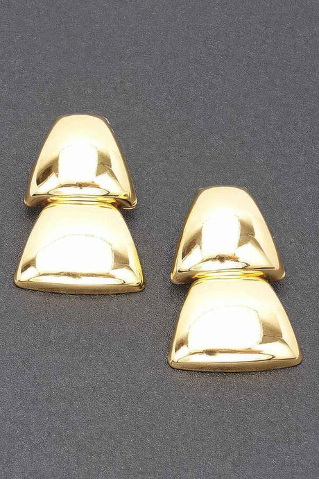 Gold Plated Metal Earring