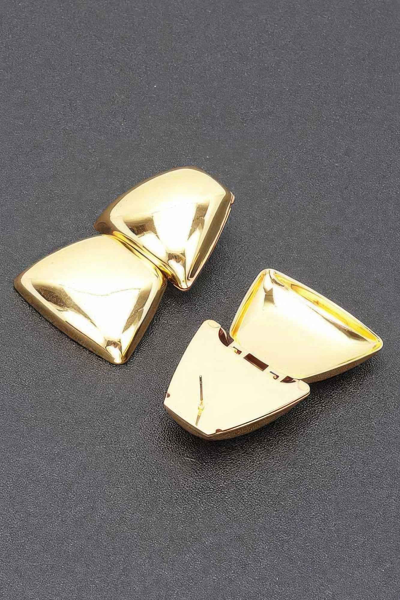 Gold Plated Metal Earring