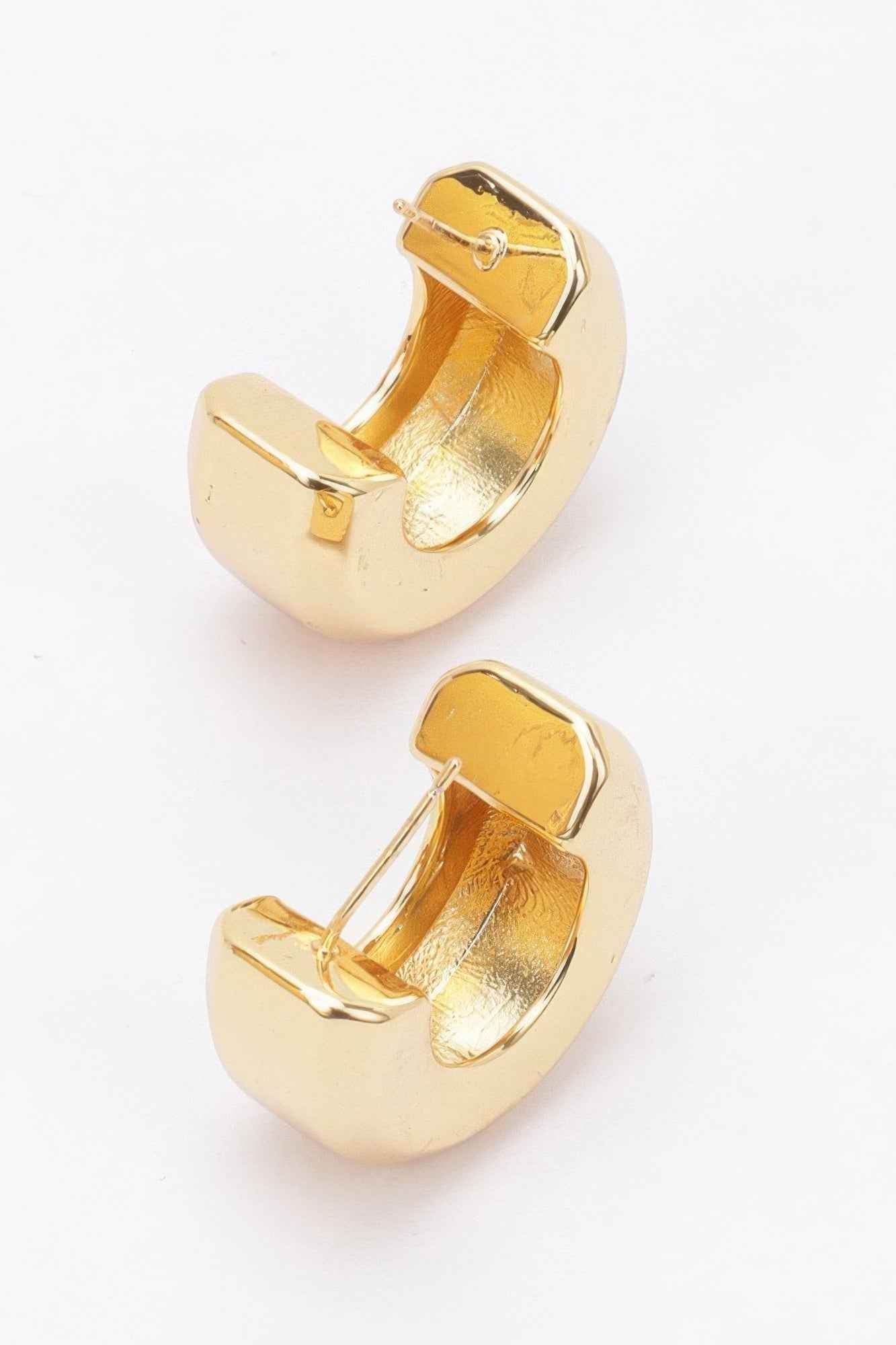 Gold Plated Metal Earring