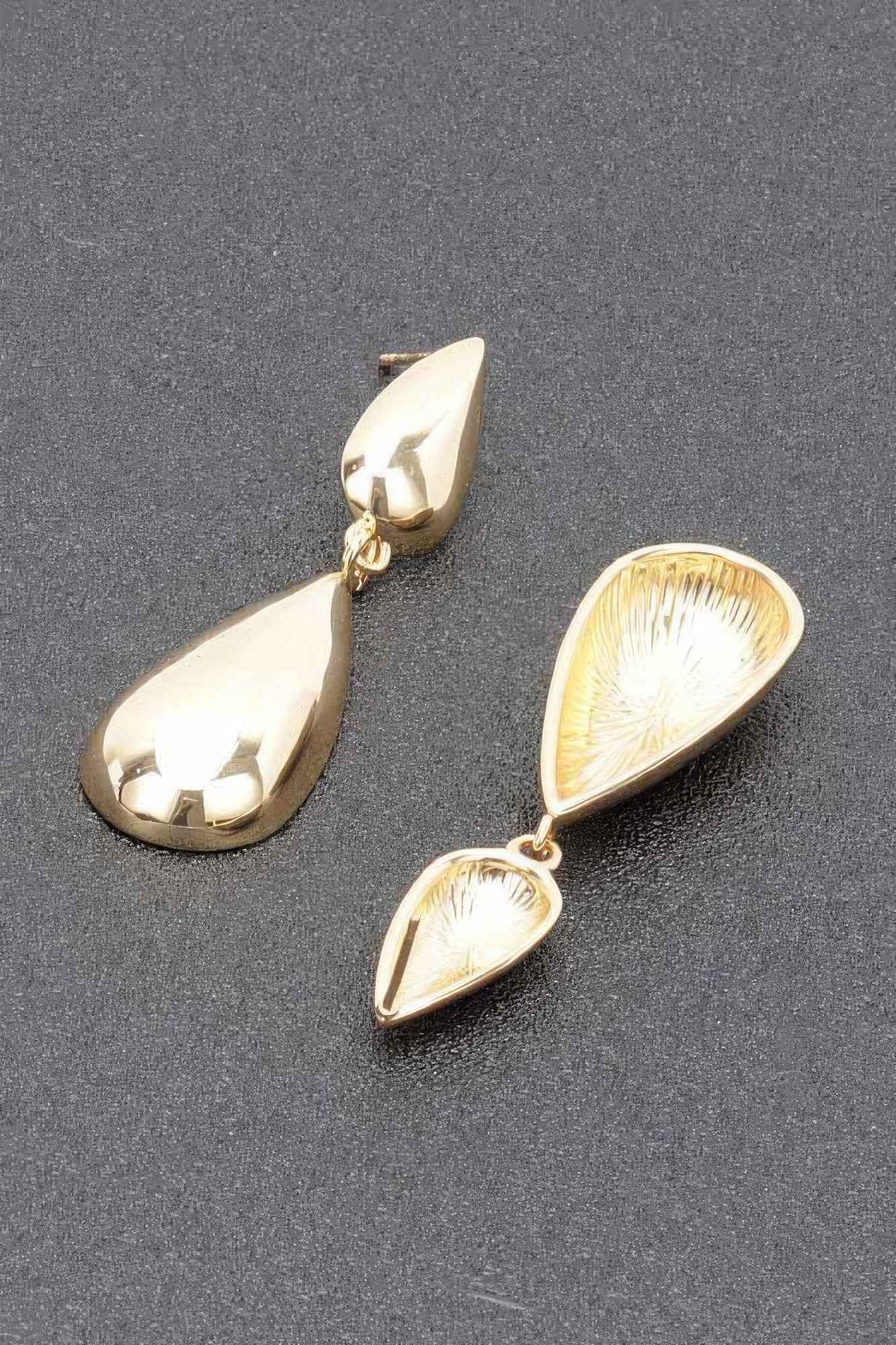 Gold Plated Metal Earring
