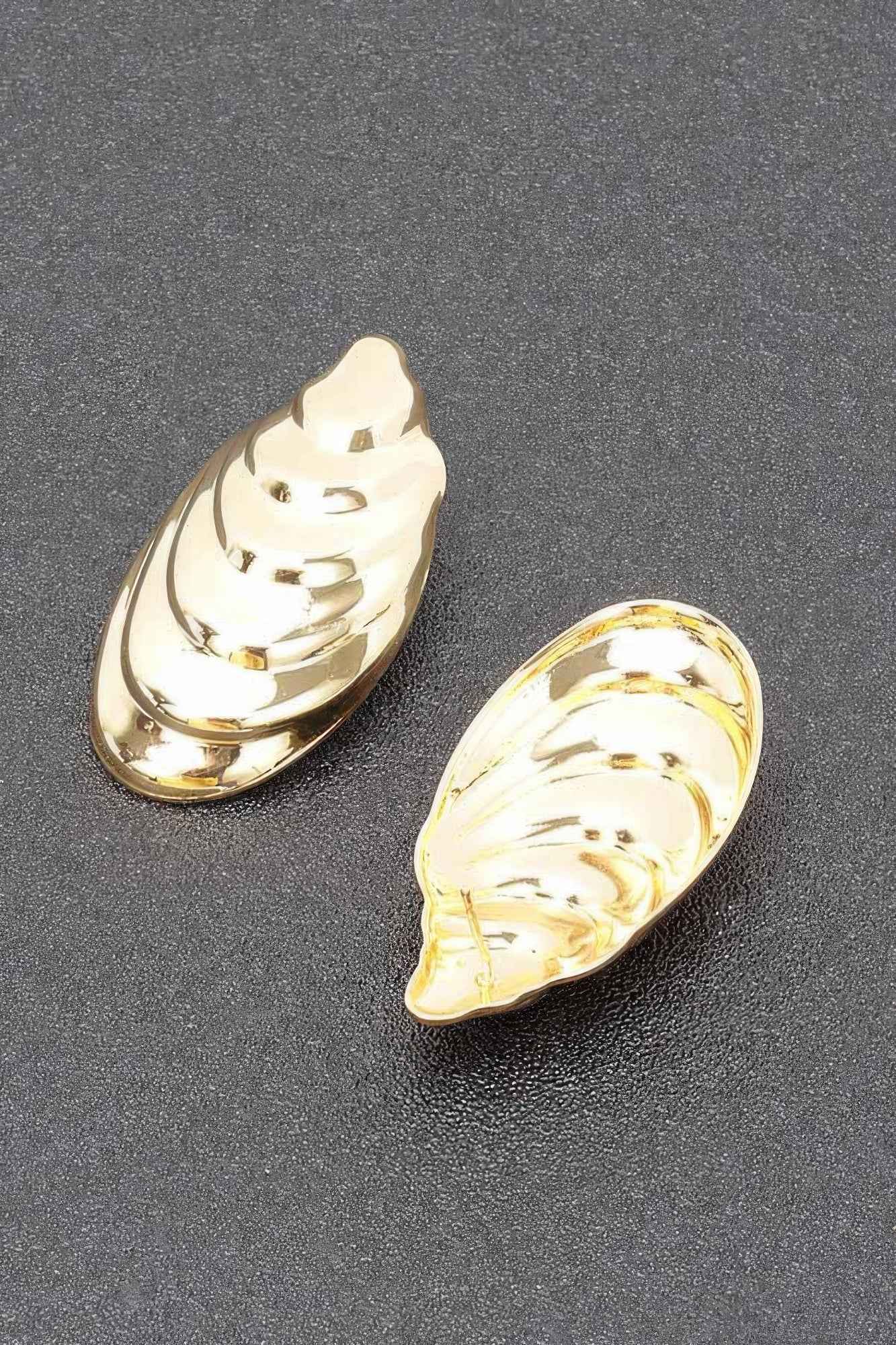 Gold Plated Metal Earring