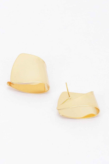 Gold Plated Metal Earring