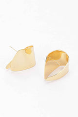 Gold Plated Metal Earring