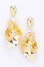 Gold Plated Metal Earring