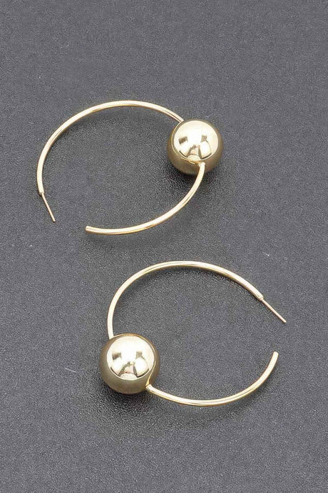 Gold Plated Metal Earring