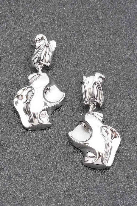 Gold Plated Metal Earring