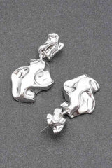 Gold Plated Metal Earring