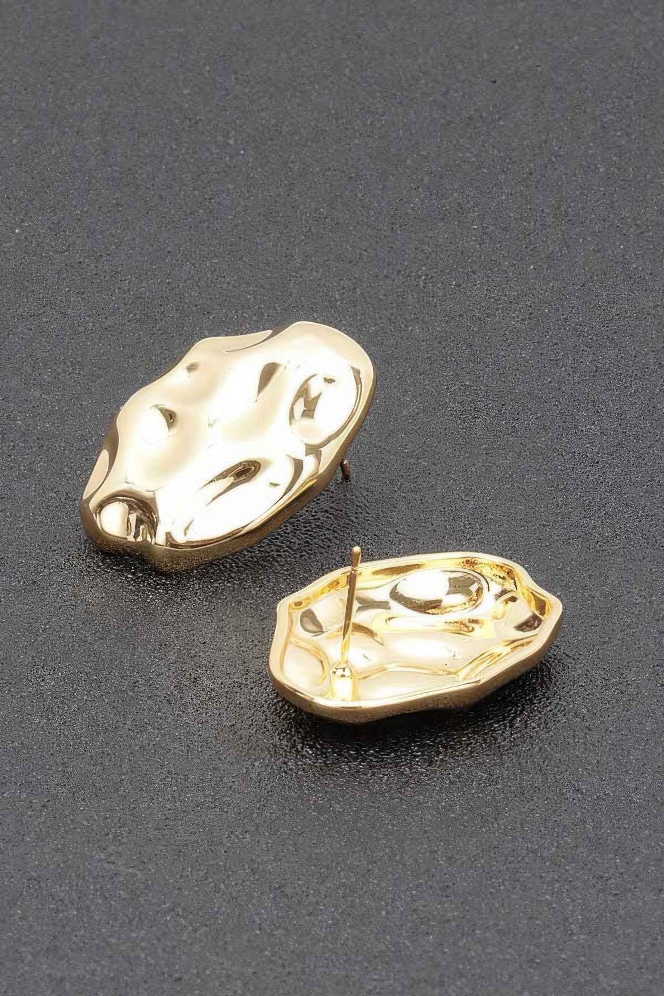 Gold Plated Metal Earring