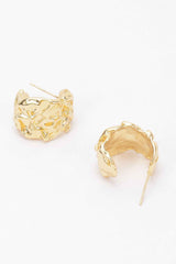 Gold Plated Metal Earring