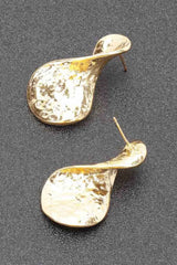 Gold Plated Metal Earring