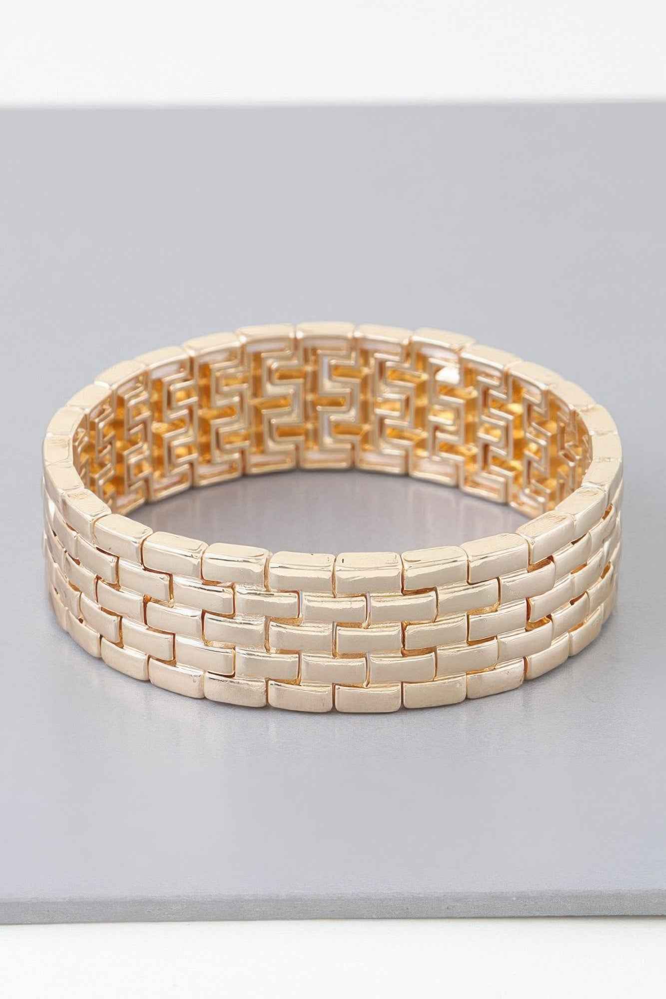 Multi Box Chain Bracelet