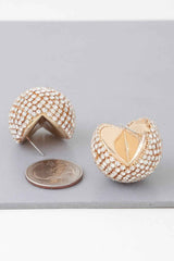 Bejeweled Rhinestone Disco Earrings