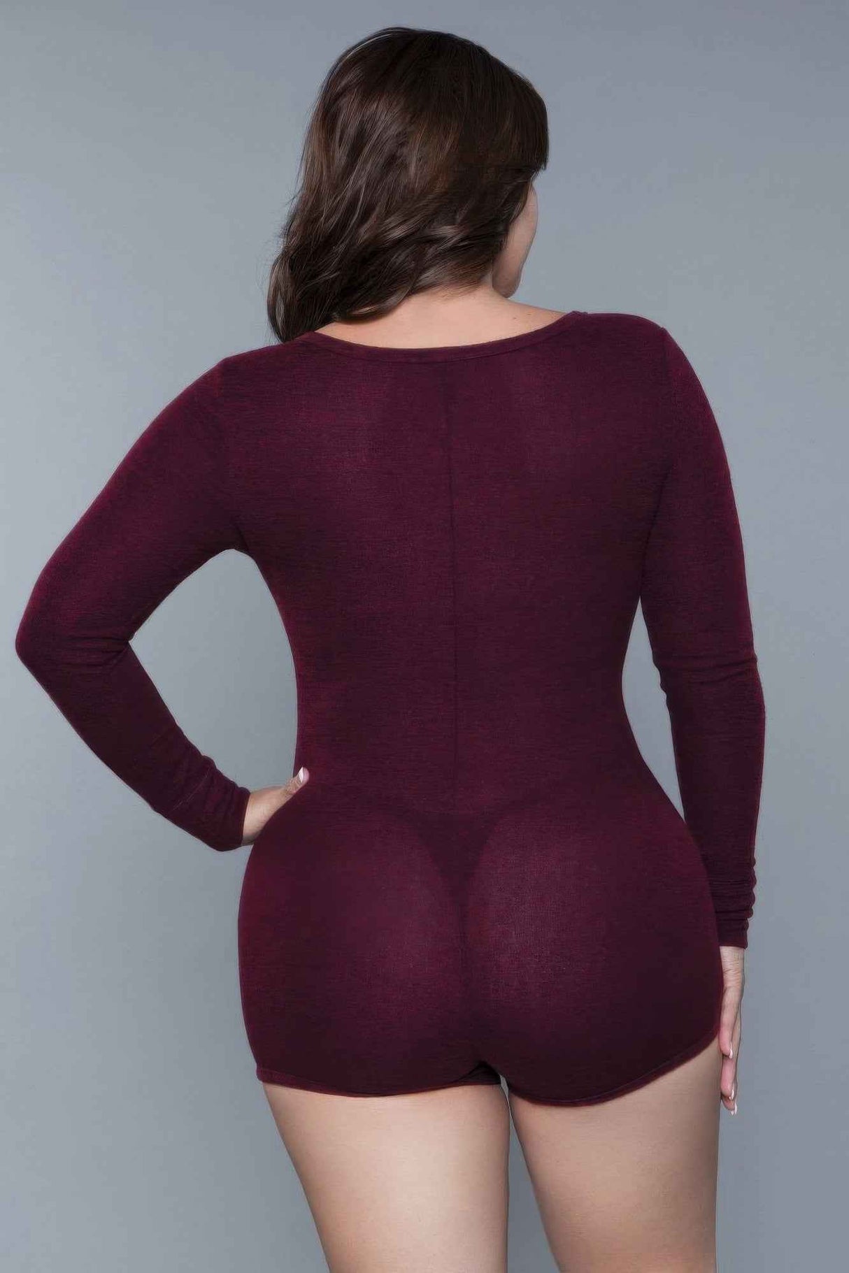 Nala Romper Burgundy