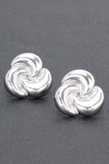 Metal Gold Dip Earring