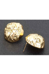 Metal Gold Dip Earring