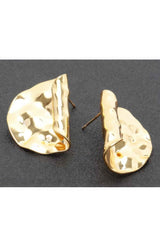 Metal Gold Dip Earring