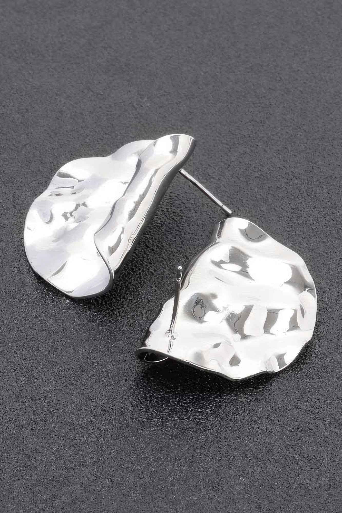 Metal Gold Dip Earring