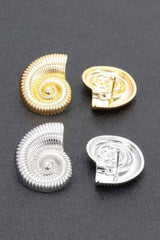 Metal Gold Dip Earring