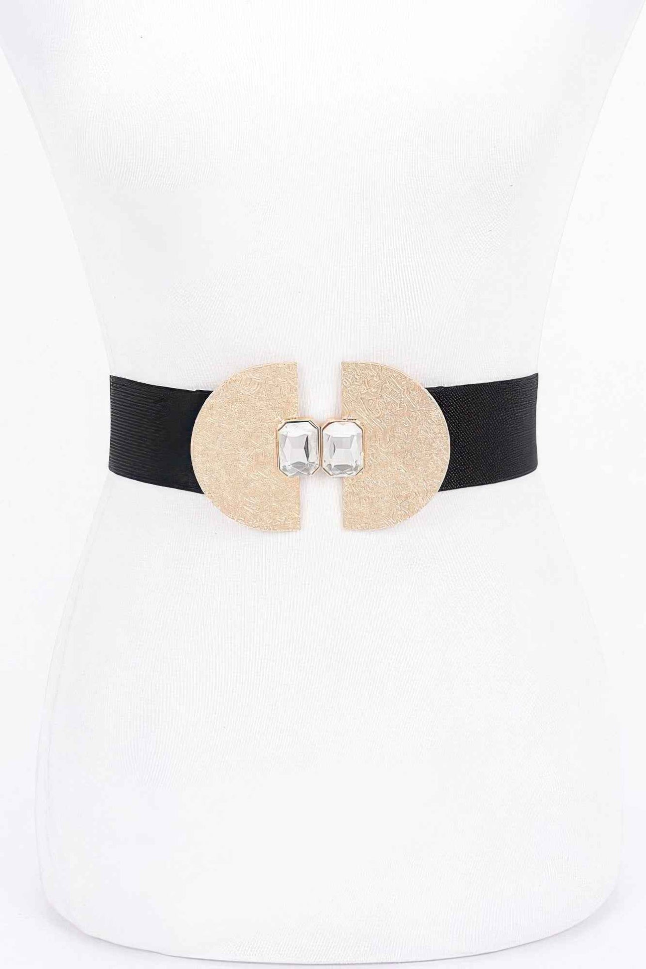 Metal Buckle Elastic Belt